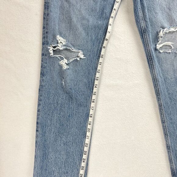 AGOLDE 90's Pinch Waist Jeans in Rule - Size 25 - Picture 9 of 9